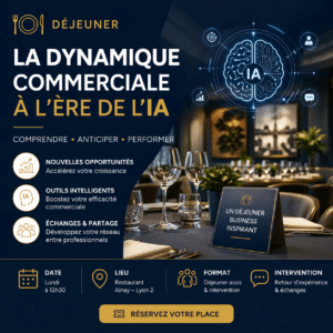 Déjeuner membres du 27 avril - La dynamique commerciale à l'ère de l'IA