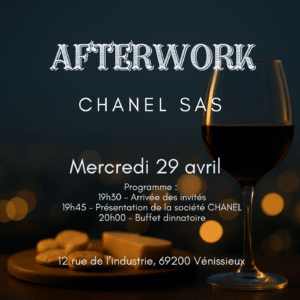 Afterwork 29 avril - Chanel SAS