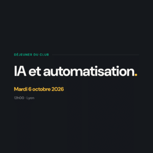 Déjeuner IA du 6 octobre